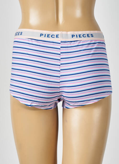 Shorty rose PIECES pour femme