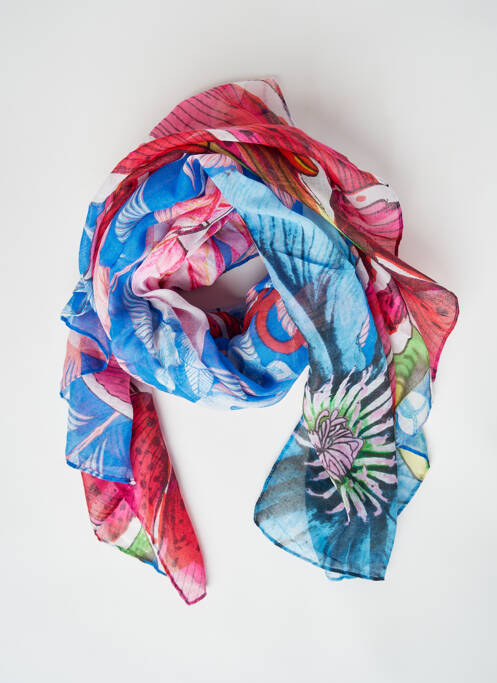 Foulard bleu DESIGUAL pour femme
