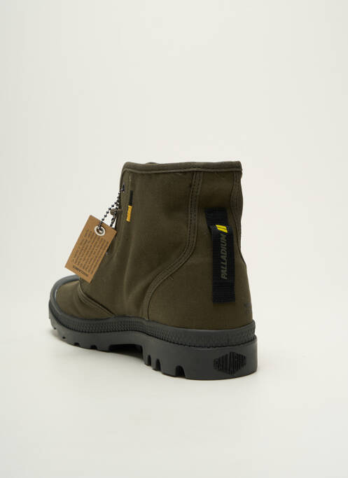 Baskets kaki PALLADIUM pour homme