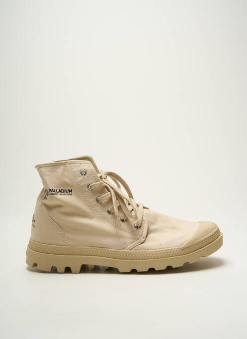 Baskets beige PALLADIUM pour homme