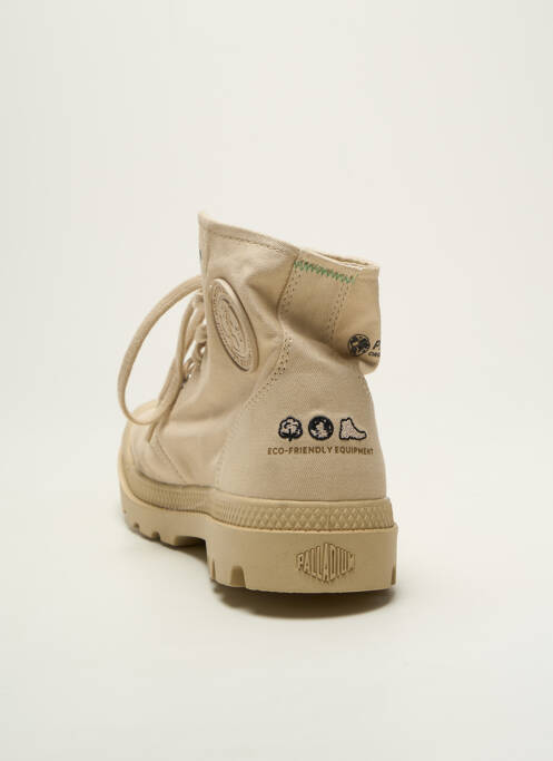 Baskets beige PALLADIUM pour homme