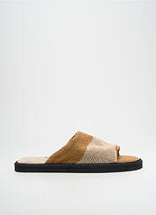 Chaussons/Pantoufles beige OAS COMPANY pour homme seconde vue