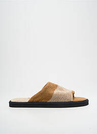 Chaussons/pantoufles beige OAS COMPANY homme