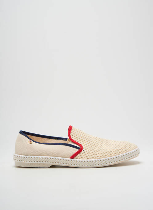Mocassins beige RIVIERAS pour homme