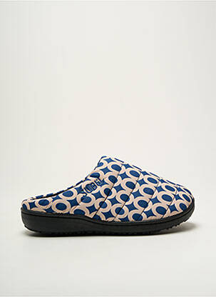 Chaussons/pantoufles bleu SUBU femme
