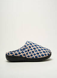 Chaussons/pantoufles bleu SUBU femme