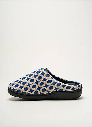 Chaussons/pantoufles bleu SUBU femme