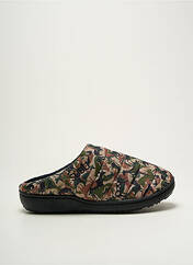 Chaussons/Pantoufles kaki SUBU pour femme seconde vue