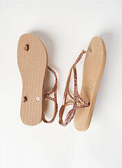Sandales/Nu pieds rose HAVAIANAS pour femme seconde vue