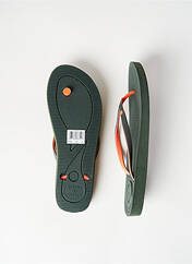 Tongs vert ISOTONER pour homme seconde vue