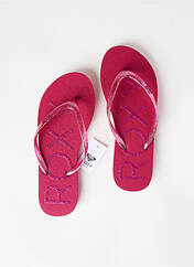 Tongs rose ROXY pour femme seconde vue