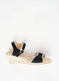 Sandales/nu pieds talon compensé talon de 4 à 6cm noir ISOTONER femme