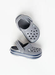 Mules/Sabots gris CROCS pour garçon seconde vue