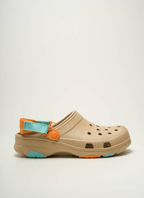 Sandales/Nu pieds beige CROCS pour homme