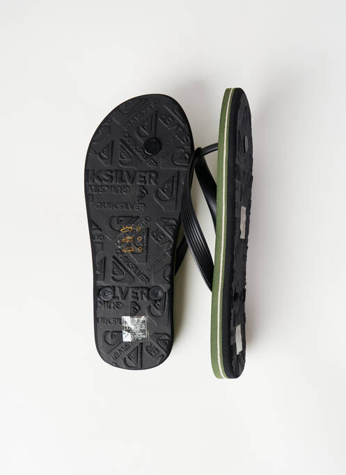 Tongs vert QUIKSILVER pour homme