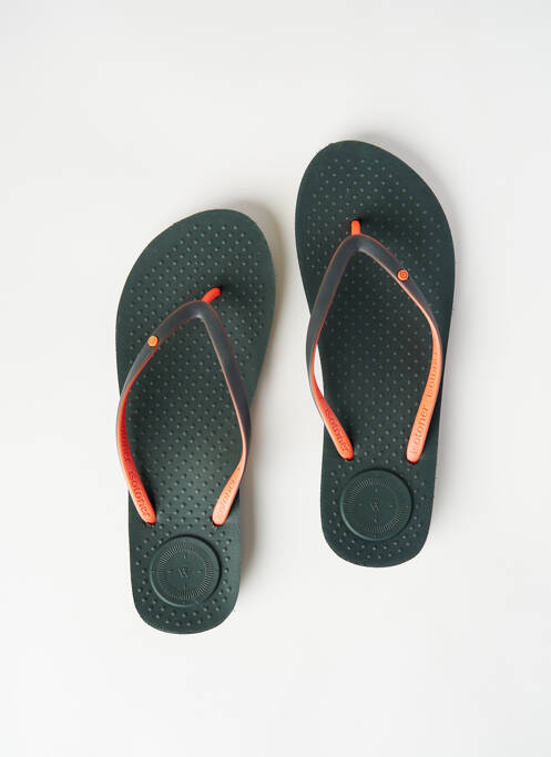 Tongs vert ISOTONER pour homme