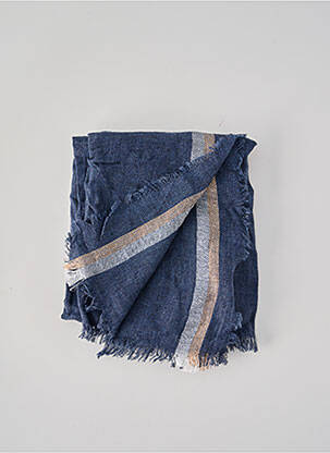 Foulard bleu EDC femme