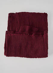 Foulard rouge PIECES pour femme seconde vue