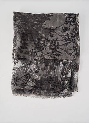 Echarpe noir PIECES pour femme