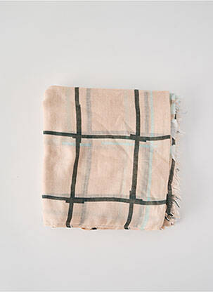 Foulard rose PIECES femme