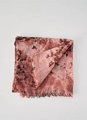 Echarpe rose PIECES pour femme