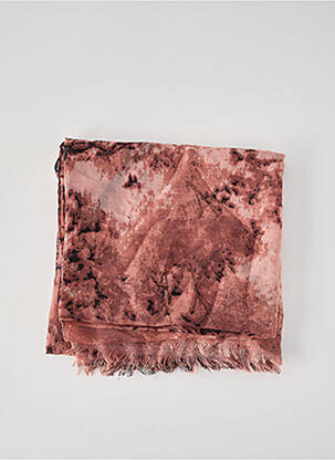 Foulard rose PIECES femme