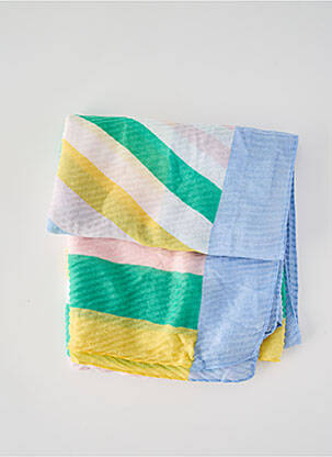 Foulard bleu PIECES femme