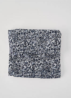 Foulard bleu PIECES pour femme