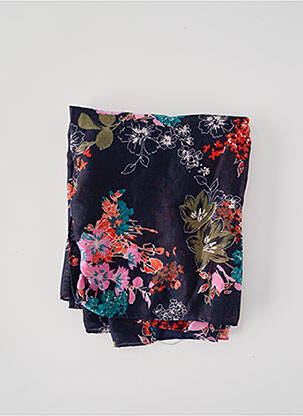 Col / Tour de cou bleu PIECES pour femme