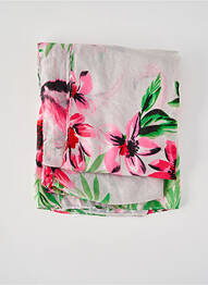 Foulard rose ZEB STYLE LAB  femme