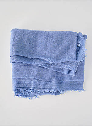 Echarpe bleu MANGO femme