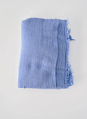 Echarpe bleu MANGO femme