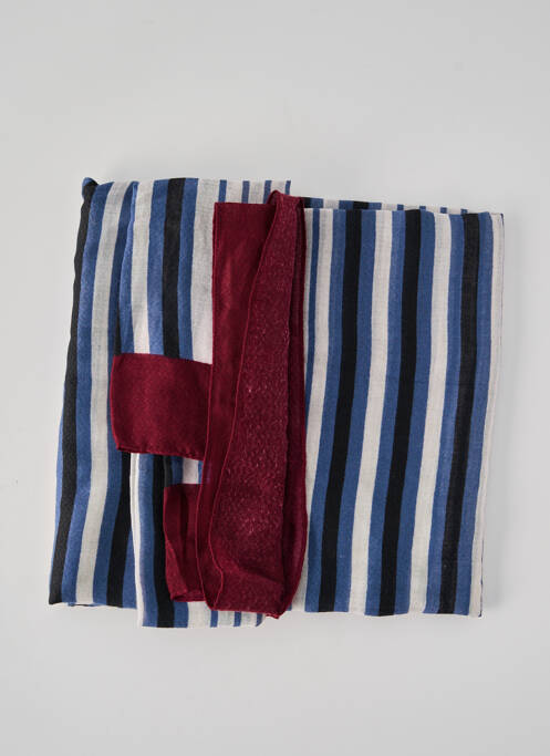 Echarpe bleu PIECES pour femme