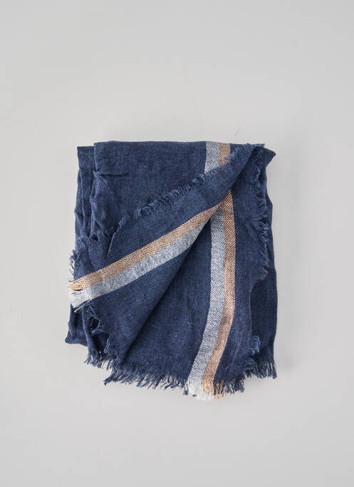 Foulard bleu EDC pour femme