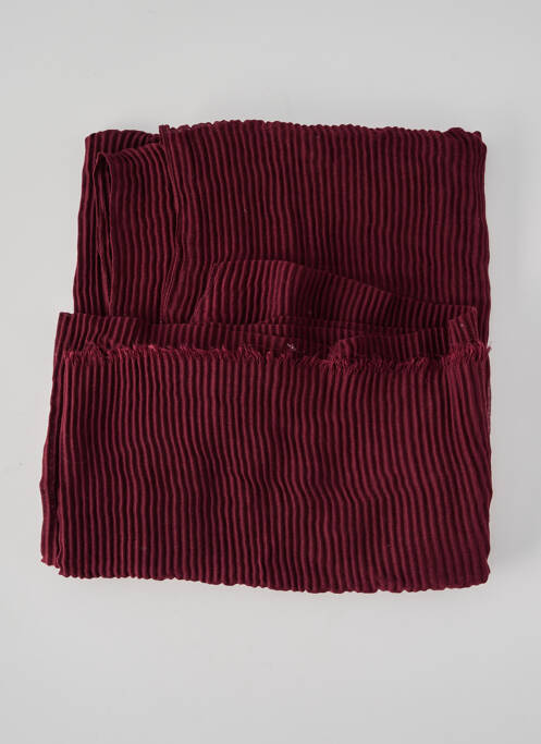 Foulard rouge PIECES pour femme