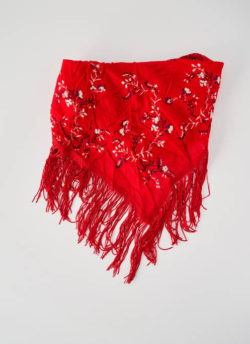 Echarpe orange PIECES pour femme