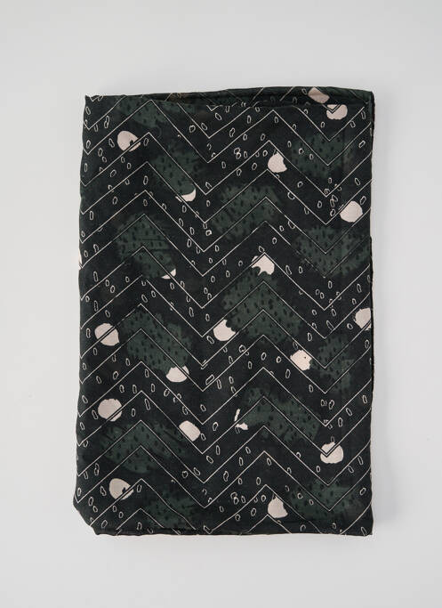 Foulard noir PIECES pour femme