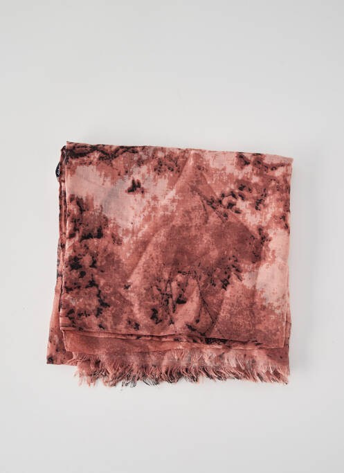 Echarpe rose PIECES pour femme