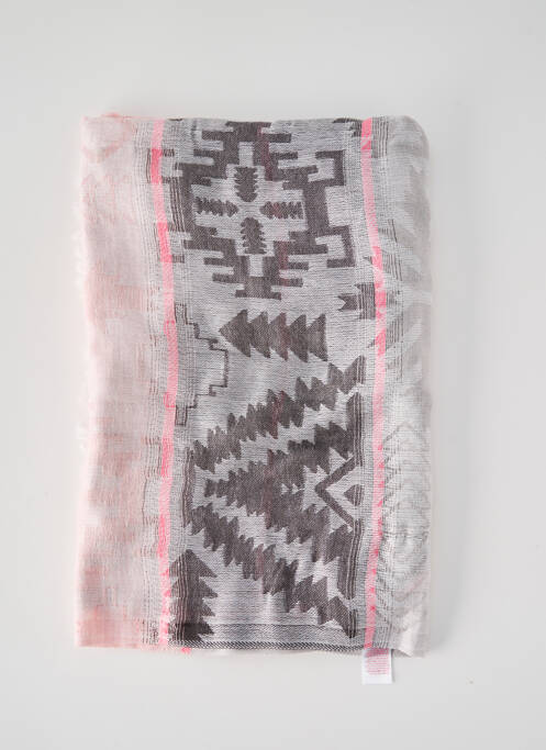 Foulard blanc PIECES pour femme