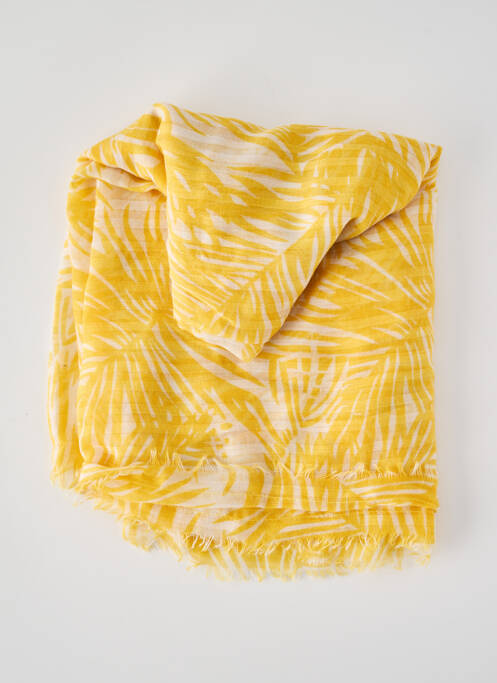 Foulard jaune PIECES pour femme