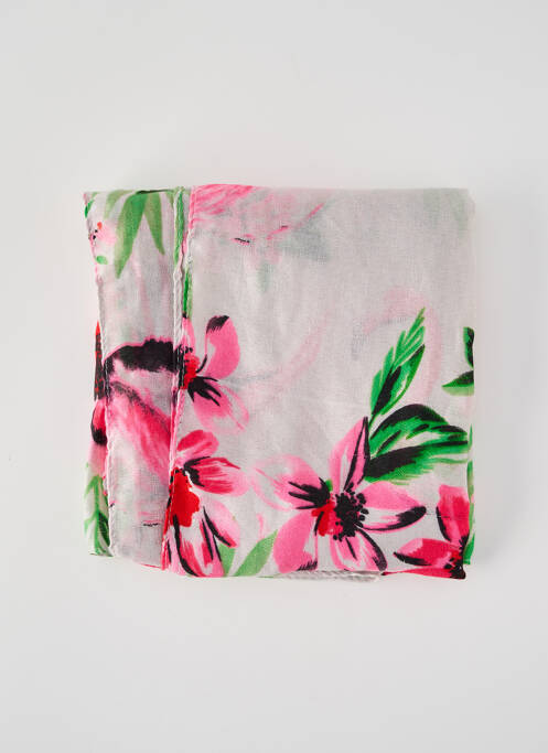 Foulard rose ZEB STYLE LAB  pour femme