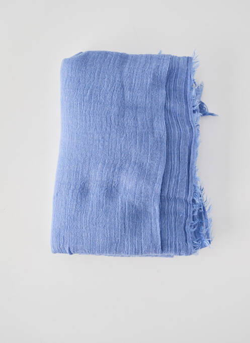 Echarpe bleu MANGO femme