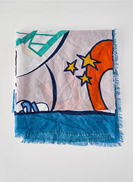 Foulard bleu HAILYS femme