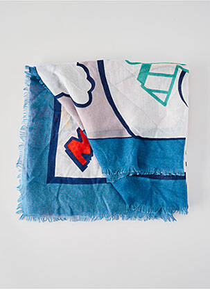 Foulard bleu HAILYS femme