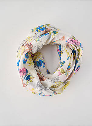 Foulard blanc PIECES femme