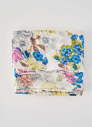 Foulard blanc PIECES femme