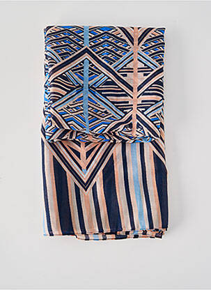 Foulard bleu PIECES femme