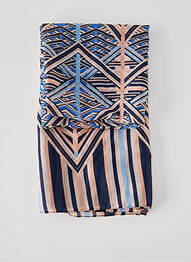 Foulard bleu PIECES femme