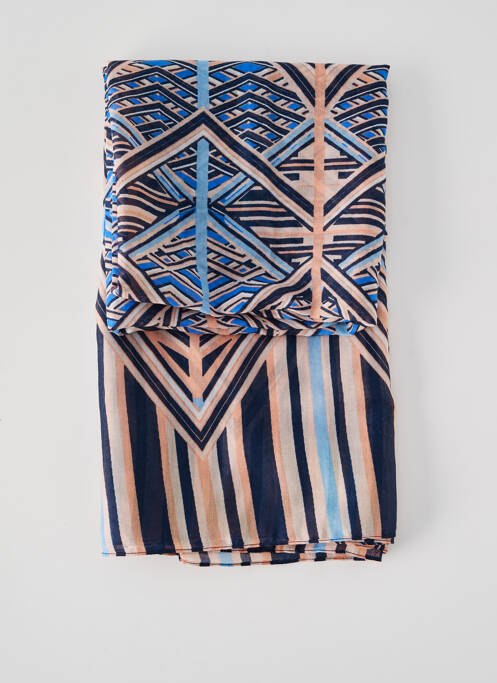 Echarpe bleu PIECES pour femme