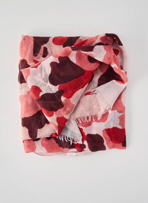 Foulard rouge PIECES pour femme